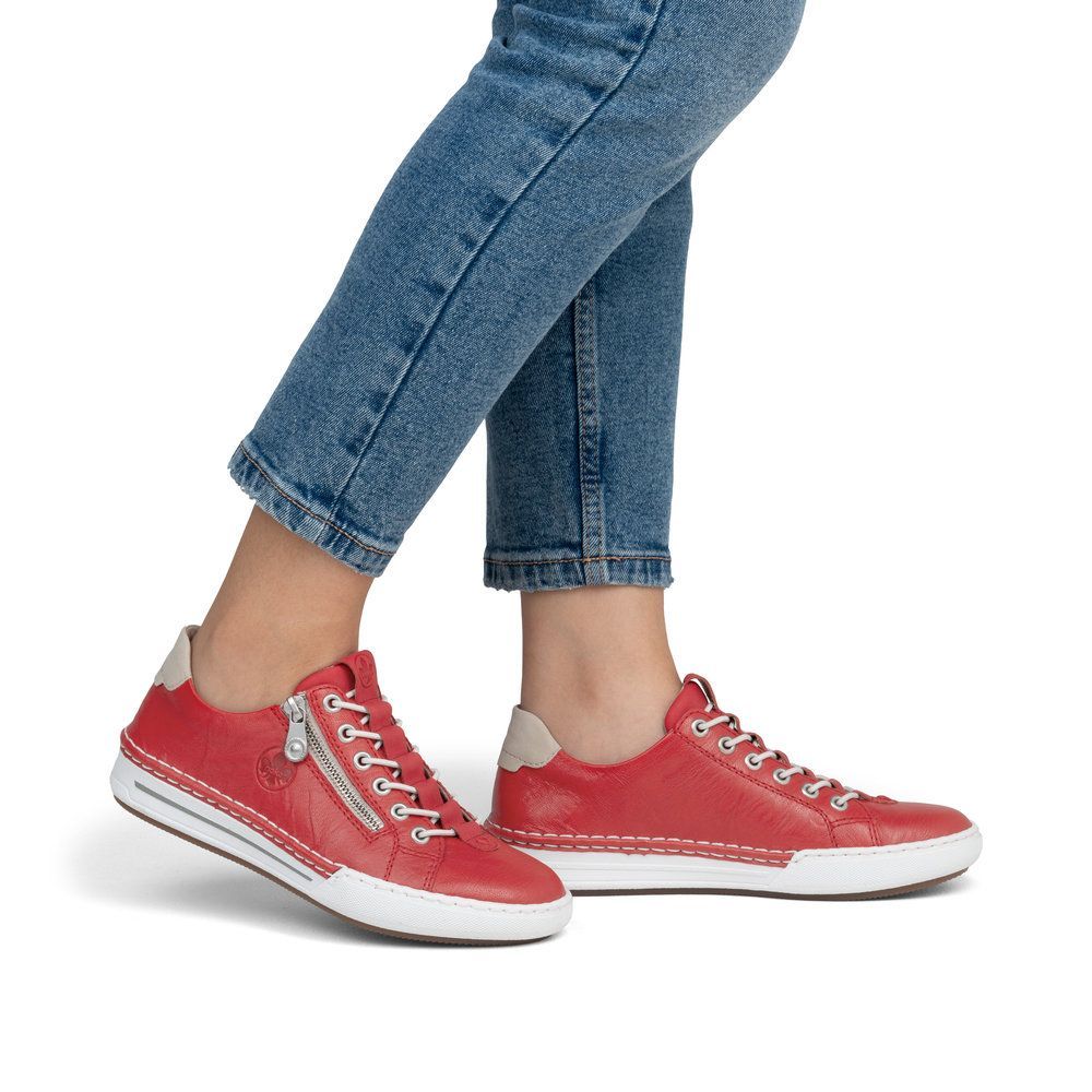 Rieker - L7250-34- ROUGE