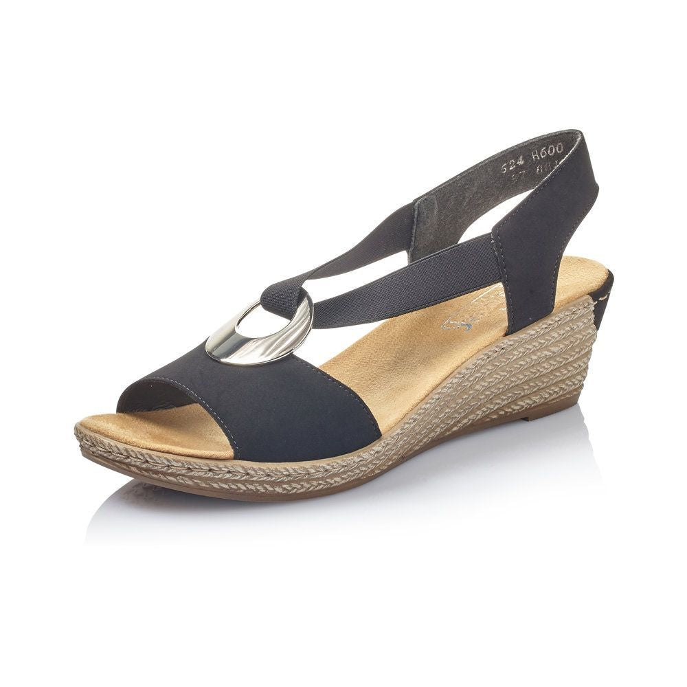 Rieker - 624H6-00- NOIR