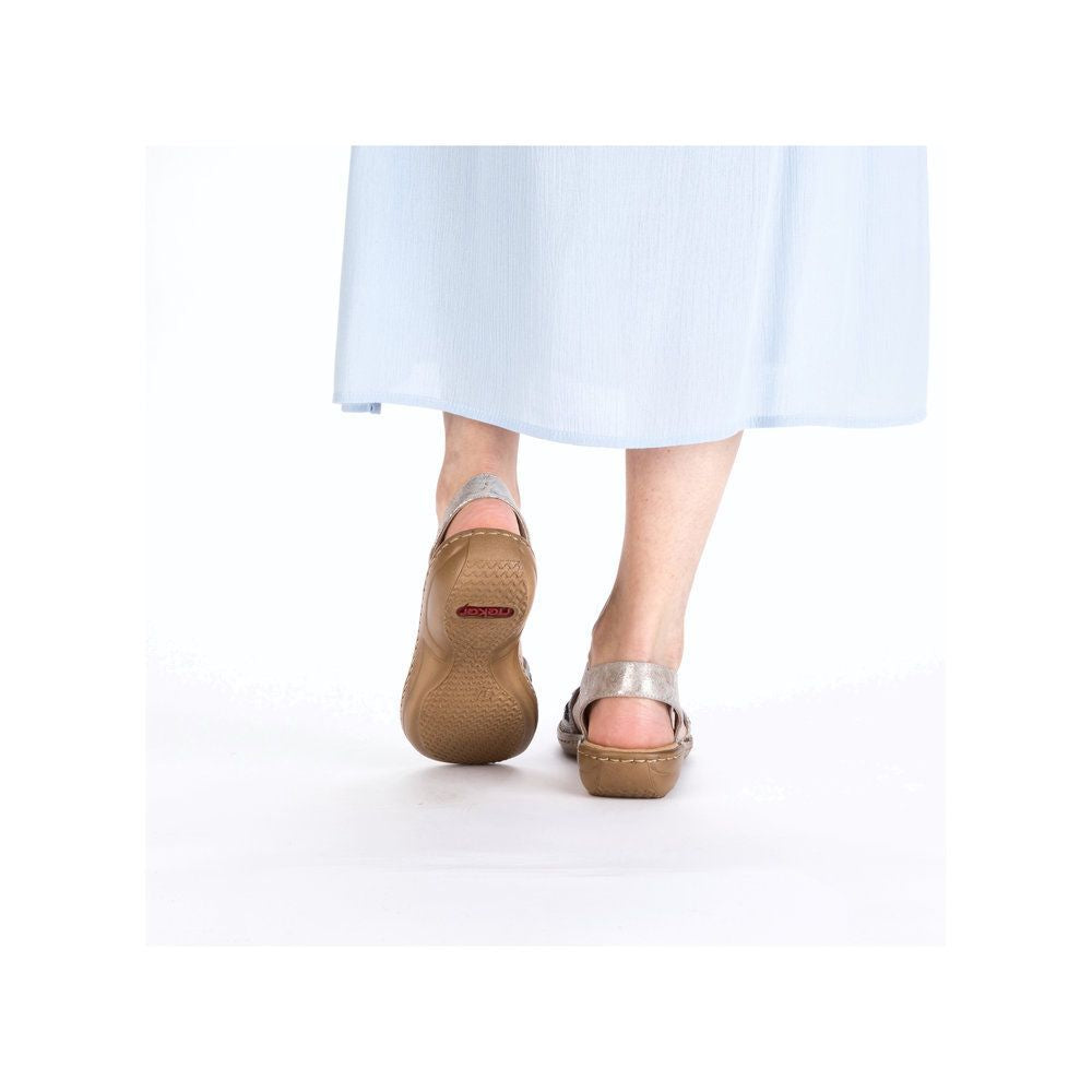 Rieker - 608B4-90- METALIC