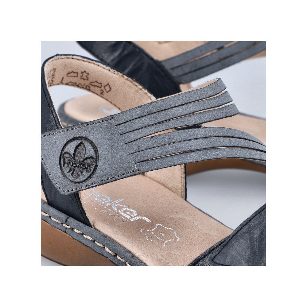 Rieker - 65964-12- BLEU