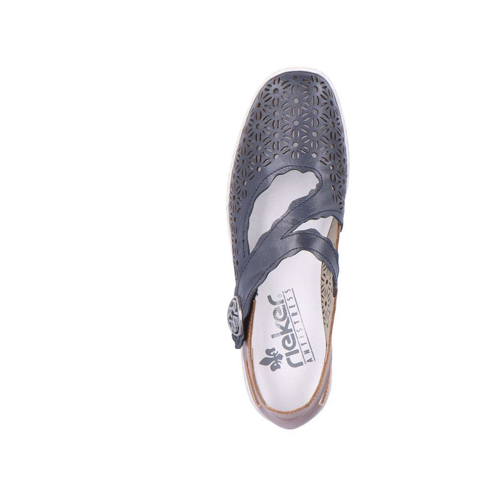 Rieker - 413G4-14- BLEU