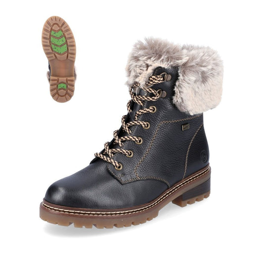 Remonte - D0B74-01- NOIR