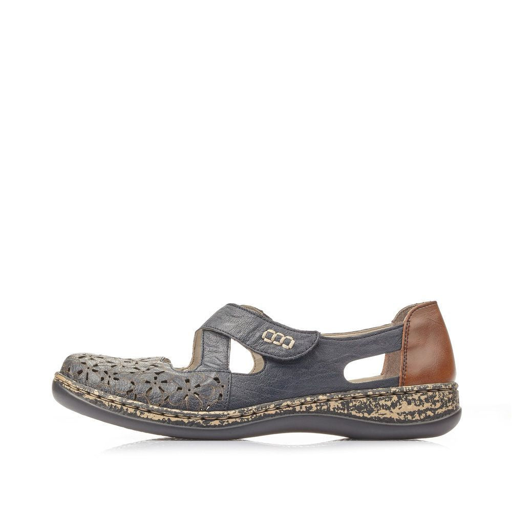 Rieker - 463H4-14- BLEU