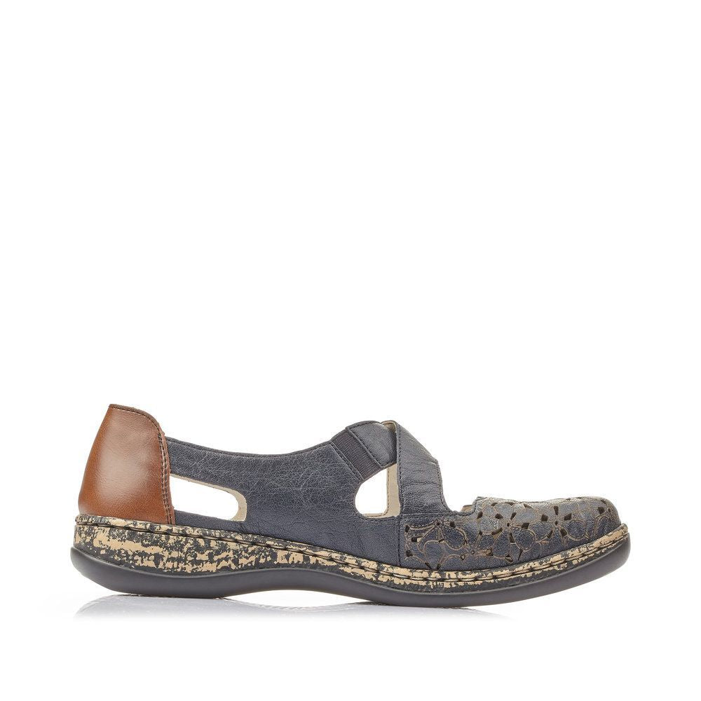 Rieker - 463H4-14- BLEU