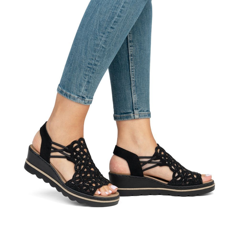 Rieker - 67465-00- BLACK