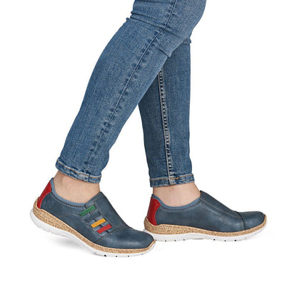 Rieker - N4264-14- BLEU