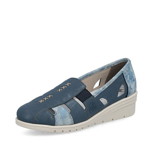Rieker - L5358-12- BLEU