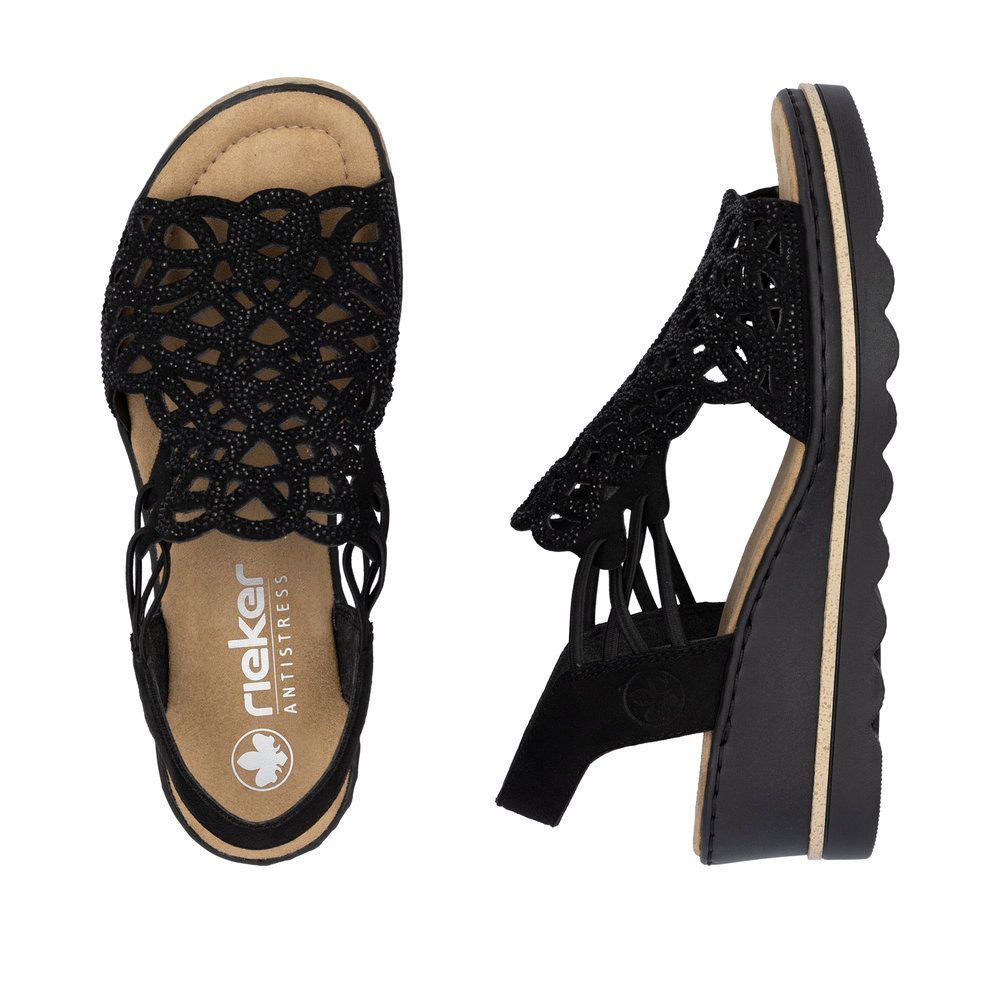 Rieker - 67465-00- BLACK