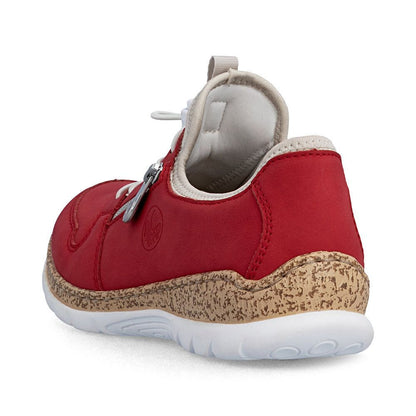 Rieker - N42G0-33- ROUGE