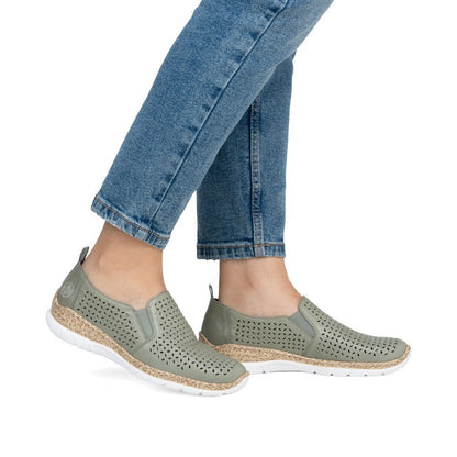 Rieker - N4251-52- OLIVE