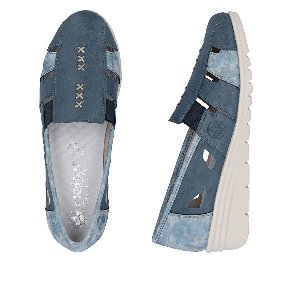 Rieker - L5358-12- BLEU