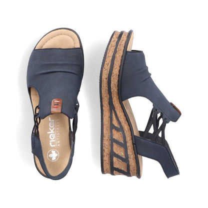 Rieker - 68175-14- BLEU