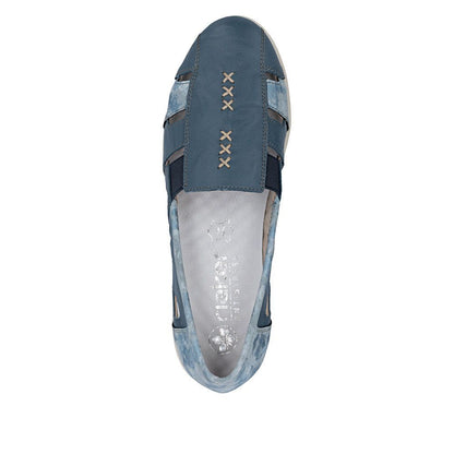 Rieker - L5358-12- BLEU