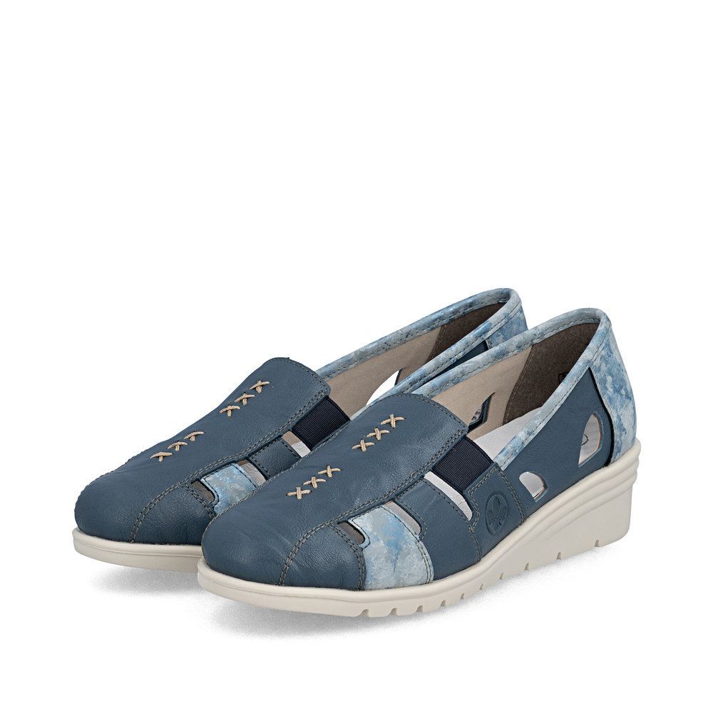 Rieker - L5358-12- BLEU