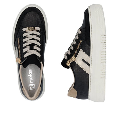 Rieker - M1912-00- NOIR